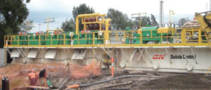 1500 gpm mud recycling system