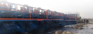 dredging slurry separation unit